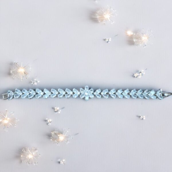 Crystal Bloom Diamond Bracelet CZ