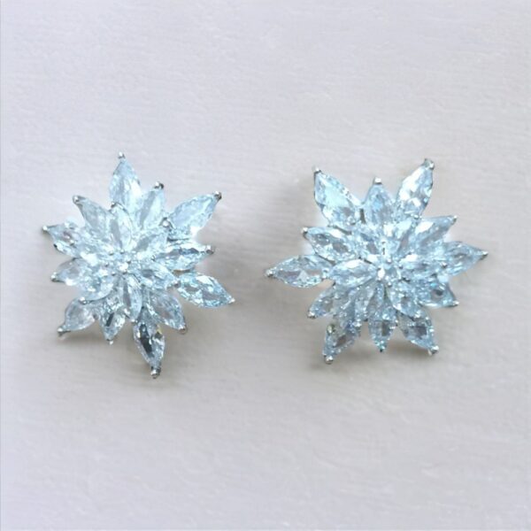 Snowflake Luxe Diamond Studs CZ